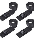Adjustable Cam Buckle Lashing Straps 6 Ft 1 In Wide pack of 4 with heavy duty brine yarn webbing visible