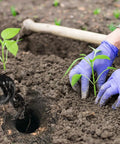 Heavy Duty Garden Auger Drill Bit For Planting 1.6 By 9 Inch Deep Holes In Bulbs And Bedding Plants Rapid Planter in use