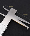 Electronic Inside Groove Caliper With Upper And Lower Jaw Grooves, 6 Inch 150mm Digital Caliper in stainless steel.