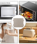 Six Pack Microwave Waveguide Covers Mica Sheets for Oven Protection shown with various home appliances like oven and toaster