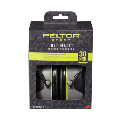Ultimate Hearing Protector Earmuffs With 30 Decibel NRR For All Day Comfort Lightweight Design Adjustable Ventilated Headband Cushioned Ears Black And Gray Maximum Noise Reduction For Shooting Hunting And Work