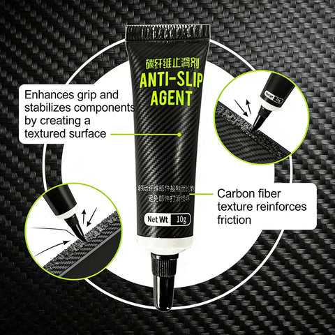 Carbon Paste For Bike Seatpost And Carbon Components Nonslip Oil Pastes With Anti Slip Formula All In One Assembly Paste For Seatpost Stem Handlebars And Forks 2 Pack White, 10g tube