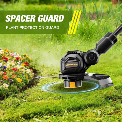 Cordless String Trimmer For Dewalt 20V Max Battery 12 Inch Electric Weed Wacker With Auto Line Feed No Gas Needed Grass Trimmer