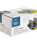 Boxed Heavy Duty Hole Punch For Office Use, A Real Workhorse That Puts Down Up To 30 Sheets With Centering Guide, All Steel Construction