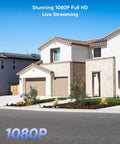 1080p image quality showing a modern home, related to 16 Channel 1080P DVR Recorder With Email Alerts And Motion Detection, HDMI Output.