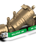 Double Check Backflow Preventer 1-1/2 In With Integral Male Flare SAE Test Fittings EZSWAP Top Access Modular Check Valve Built Tough Bronze 950XL3, bronze backflow valve