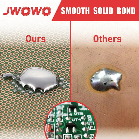 Comparison of Rosin Core Solder Wire For Electrical Soldering 0.6 mm Diameter 50 G Spool Prefluxed With Two Percent Rosin Core Flux.