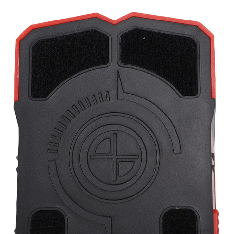 Top view of the Keenso Stud Finder Wall Scanner LCD Display Multifunctional Detection, showcasing controls and textured grip.