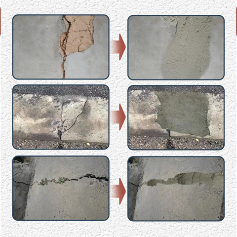 Heavy Duty Cement Patch To Fix Cracks Waterproof Flexible Concrete Repair Formula For Sidewalks Garage Floors And Foundations Delivering A Smooth Durable Finish With Zero Sweat Or Stress during application stages on cracks.