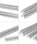 Rock Solid 316 Stainless Steel Conveyor Belt Splicer Pins For Industrial 12 Inch Fasteners showing close-up details of durable clips.