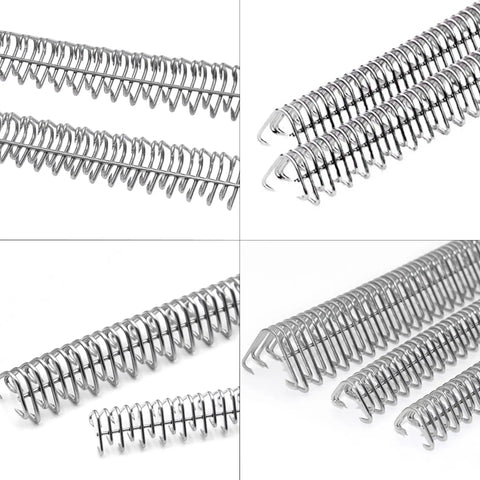 Rock Solid 316 Stainless Steel Conveyor Belt Splicer Pins For Industrial 12 Inch Fasteners showing close-up details of durable clips.