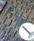 Elevator bolts, zinc-plated steel, flat countersunk head, 1/4-20 x 1-1/2 in, 20 pieces