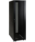 Side Panel for SR42UB Rack Enclosure With Key Lock Latch Black, SR42SIDE SmartRack Access Panel, heavy-duty metal construction