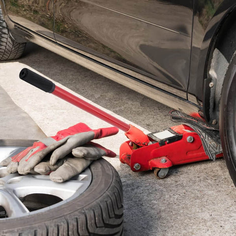 Lightweight 2 Ton Floor Jack Handle Replacement For Car Hydraulic Floor Jack With Carbon Steel Build Easy Plug In Lever