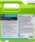 Top Tier Stone Sealer Brings Back That Badass Slab Yard Glow On Natural Rock Surfaces With A Smooth Wet Look Finish in green container.