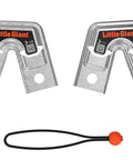 Aluminum Ladder Trestle Bracket Kit for Articulating Ladders With Rock Locks Or Rapid Locks Converts Any Ladder Into Two Solid Plank Scaffolding Trestles 1 Pack, pair