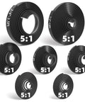 Seven Size Do It All Heat Shrink Tubing Roll Kit With Five To One Adhesive Lined Inner Seal Marine Grade Waterproof Tubing Display