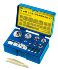 19 Piece Calibration Weight Set 100g With Tweezers And Presentation Box In 10mg Increments for precise balancing