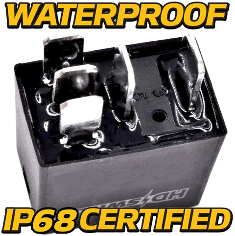 Beefed-Up 12V 30A Waterproof Relay For Lawn Mowers And Tractors, IP68 Sealed With Dielectric Grease Included, Heavy Duty Electric Switch Built For Zero-Turns And Outdoor Equipment, Corrosion Resistant, Plug-And-Play Installation close-up