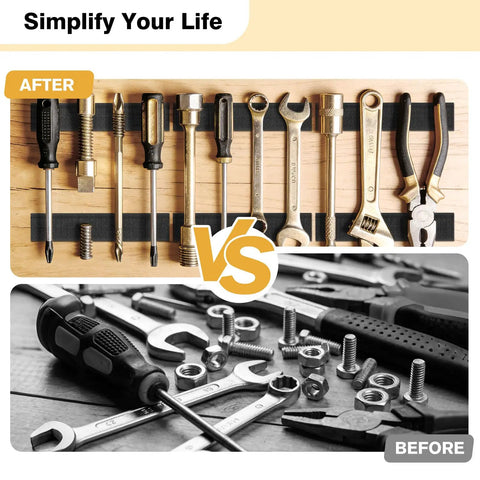 Heavy Duty Hook And Loop Strips With Adhesive 1 By 5 Inch Pre Cut And Ready To Use Black Go To Choice Industrial Strength Sticky Back Fasteners For Walls And Home 20 Pairs organizing tools