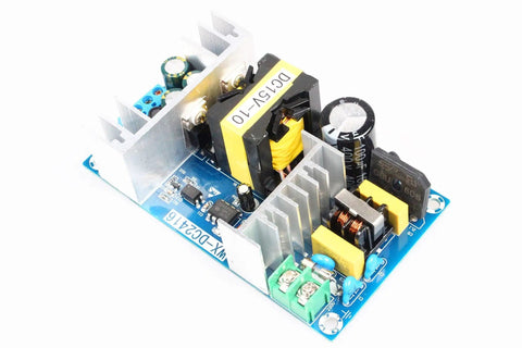 Compact AC to DC Isolated Power Supply Module 15V 10A 150W With Overcurrent Protection circuit board top view