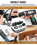 M3 Screws Kit 1015Pcs Dope Set With Hex Socket Head Cap Bolts Nuts Washers in use for electronics, bikes, and furniture