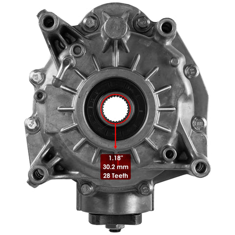 Rear Differential Replacement For Polaris Sportsman 850 High Lifter 2016-2024 113.4mm Built Tough For Trails And Rough Terrain Fits Scrambler 850, Scrambler XP 1000, Sportsman 1000 HL And More, 30.2 mm 28 teeth