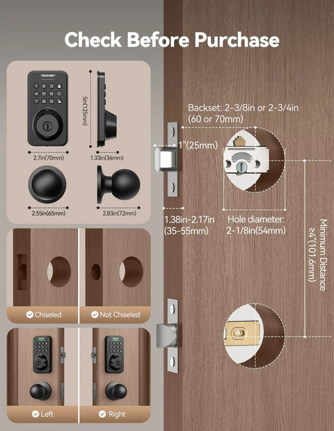 Built Tough Keyless Entry Door Lock With Rapid Fingerprint Keypad Smart App Control Auto Lock Design For Front Door No Sweat Install And Straightforward One Time Code Access