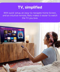 Sleek 32 Inch Full H d Smart Television Packing Hella Crisp Picture Quality And Dead Smooth Streaming Tailored For Chill Bedrooms And Bustling Kitchens Dropping Major Value With Truly Zero Headaches, displayed in a cozy lounge setting.