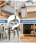 Heavy Duty Adjustable Leveling Feet Set For Furniture And Cabinets M6 M8 M10 Threaded Metal Table Leg Levelers applications