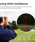Smart Laser Rangefinder For Golf With Slope And Wind AI Powered Plays Like Distances Green Maps And On Course Pro Grade Game