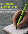 Upgrade Your Pocket Game With This Scrybe Bolt Action Multitool Pen In Sleek Gray Boasting A Butter Smooth Writing Feel And A Rock Solid Double Sided Micro Screwdriver Bit For Every Quick Fix Around Town.