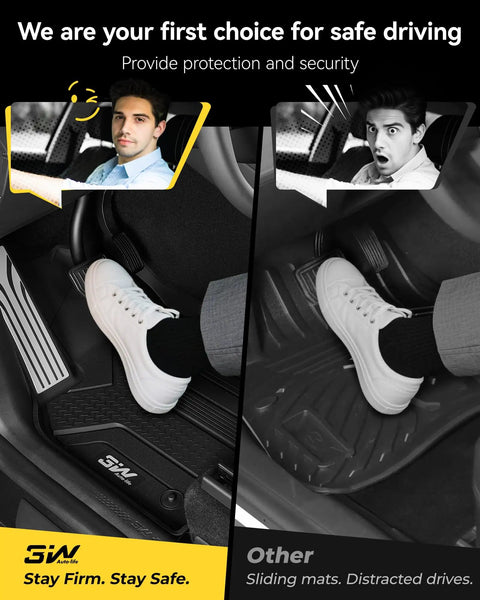 Juniper Floor Mats And Cargo Liners For Model Y 2025 2026 Built To Last With Tough As Nails TPE Material providing driver safety