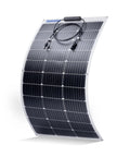 100W 12V Flexible Solar Panel For Off Grid Rigs And Marine Gear Ultra Flexible Monocrystalline Cell Semi Flexible 12 Volt Battery Charging