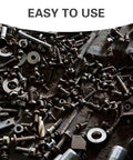External Tooth Serrated Washers Set In Stainless Steel 400 Pcs With Corrosion Resistance scattered among bolts