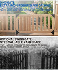 Heavy Duty Sliding Gate Hardware Kit With Anti Sag Roller Braces, smooth sliding gate design for compact yards.