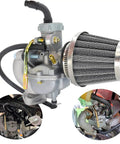 Carburetor Kit For 50cc To 125cc 4 Stroke ATVs Quads Go Karts With Air Filter Intake Manifold And Fuel Filters Direct Replacement