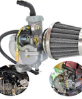 Beefed Up Carburetor Kit For 50cc 70cc 90cc 110cc 125cc Four Stroke ATVs Quads Go Karts Dirt Bikes With Air Fuel Filter Intake Manifold