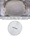 Top Notch Stainless Steel Splatter Shield For 5 In 1 Indoor Grill And Air Fryer Dishwasher Safe, 7.67 inch mesh screen
