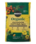 Bag of Organic Outdoor Potting Mix For Container Plants With Quick Release Natural Fertilizer, OMRI Listed, 16 Qt