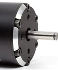 Close-up of Firma Brushless Motor 1250Kv For RC Cars And Planes With 6.5mm Bullet Connectors And 8mm Shaft High Torque Power System