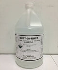 Bust-da-Rust Rust Away Liquid Water Based Non Toxic Rust Remover For Metal Surfaces Biodegradable Formula 4x1 Gallon Case bottle
