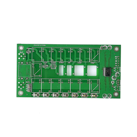 ATU-100 Automatic Antenna Tuner Kit For 1.8 To 50 MHz With 0.96 Inch OLED Display SMT Soldered Components circuit board view