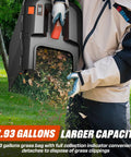 Cordless 20V 13 Inch Lawn Mower With 2 In 1 Mulching And Bagging Five Height Settings From 1 To Two And A Half Inches Powerful 3500 RPM Motor For Quick Yard Work Lightweight Electric Push Mower For Small To Medium Yards, 7.93-gallon grass bag