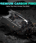 Carbon Fiber Battery Cover For Surron LBX And Sur Ron Light Bee X Electric Dirt Bike Black Shield Heavy Duty Battery Lid Guard Wrap