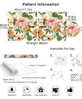 Vintage Boho Floral Peel And Stick Wallpaper With Peonies In Rose Beige Pink And Olive Removable Vinyl Self Adhesive Contact Paper Easy Renters Friendly Quick Peel No Mess On Walls Seventeen Point Seven Inches By Nine Point Eight Feet pattern and roll details