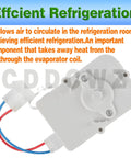 Condenser Fan Motor Replacement For Frigidaire Electrolux Refrigerators Noisy Fridge Fix Upgrade 242018301 242018304