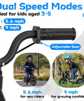 Kids Electric Balance Bike BK1 With 12 Inch Tires, 150W Peak Motor, dual speed modes feature, adjustable gear, boys riding