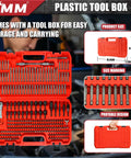 Rock Solid 232 Piece Screwdriver Bit Set Forged From CRV Steel Impact Driver Bits with storage toolbox and quick release.