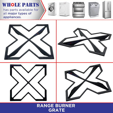 Durable Range Burner Grate WB31K10252 Replacement For GE Ranges Replaces 2134475 AH3503825 EA3503825 PS3503825 WB31K10224
